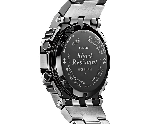 CASIO G-SHOCK GMW-B5000 全金屬藍牙電波手錶[金色]
