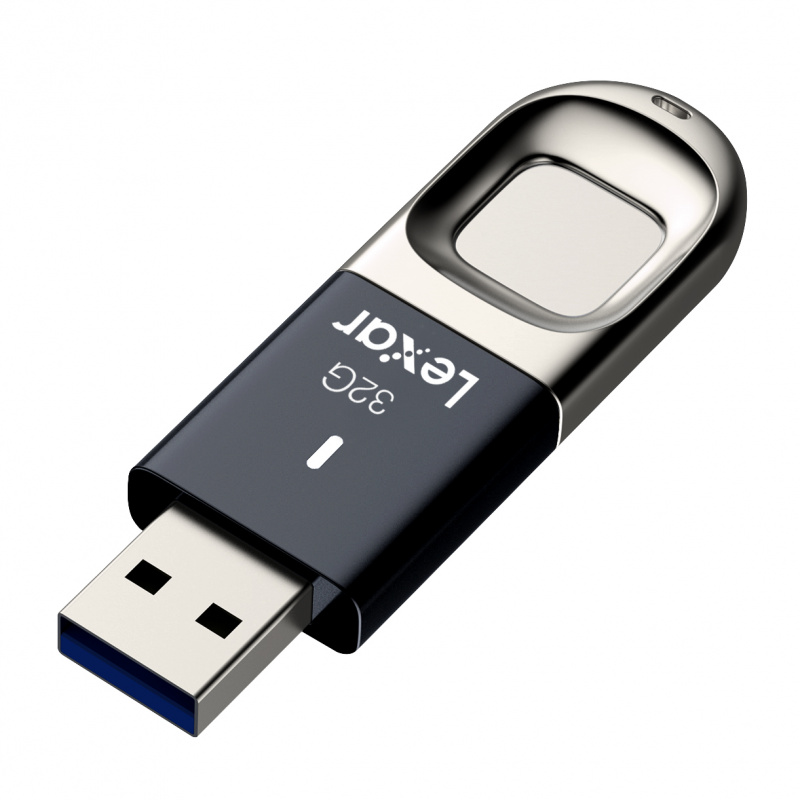 【全港色運】LEXAR JUMPDRIVE F35 FINGERPRINT USB3.0 手指【原廠行貨】