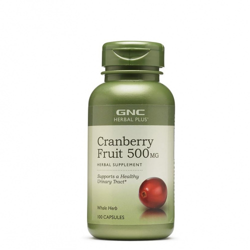 GNC Cranberry Fruit 500mg 蔓越莓全草本精華100粒裝