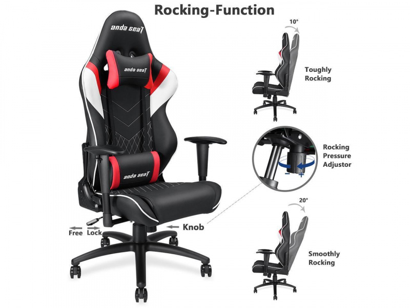 Andaseat AD4-03R 電競椅(Red)