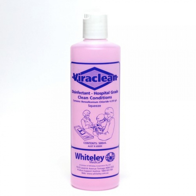 Whiteley Medical-Viraclean 醫療級環境消毒液 (補充裝500mL)