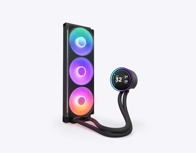 NZXT Kraken Elite 360 RGB V2 360mm AIO Liquid Cooler with 2.72" IPS LCD & RGB - ( Black / White ) NZXT Kraken Elite 360 RGB V2 360mm AIO Liquid Cooler with 2.72" IPS LCD & RGB - ( Black / White )