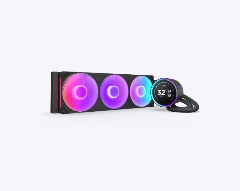 NZXT Kraken Elite 360 RGB V2 360mm AIO Liquid Cooler with 2.72" IPS LCD & RGB - ( Black / White ) NZXT Kraken Elite 360 RGB V2 360mm AIO Liquid Cooler with 2.72" IPS LCD & RGB - ( Black / White )