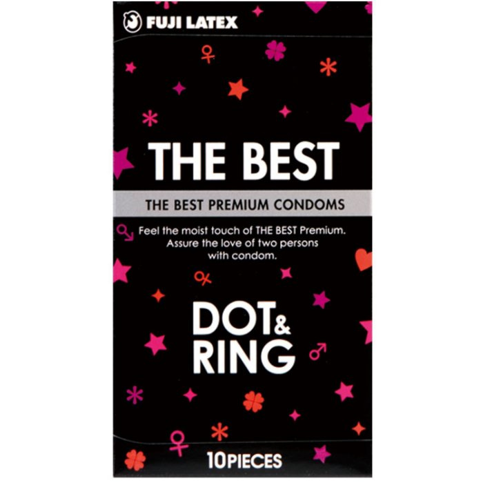 Fuji Latex 日本不二 – The Best DOT & RING 優質凸粒橫紋安全套 (10片)