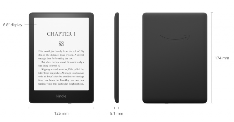 Amazon Kindle Paperwhite 2021 (第11代) 6.8" Wi-Fi 8GB 防水電子書閱讀器 廣告版 (平行進口)