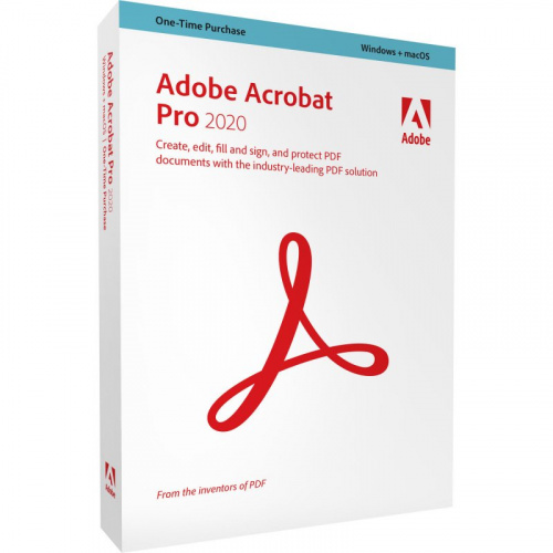 Adobe Acrobat Pro 2020 盒裝版 Windows/Mac