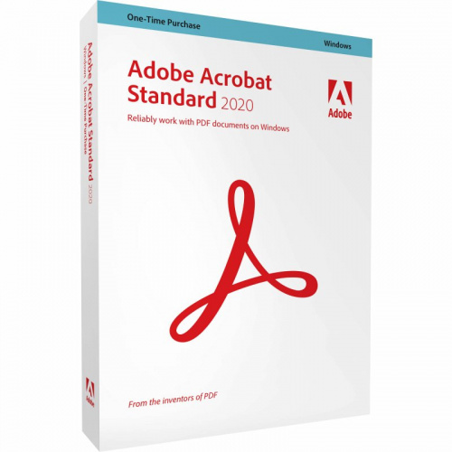 Adobe Acrobat Standard 2020  for Windows 盒裝版