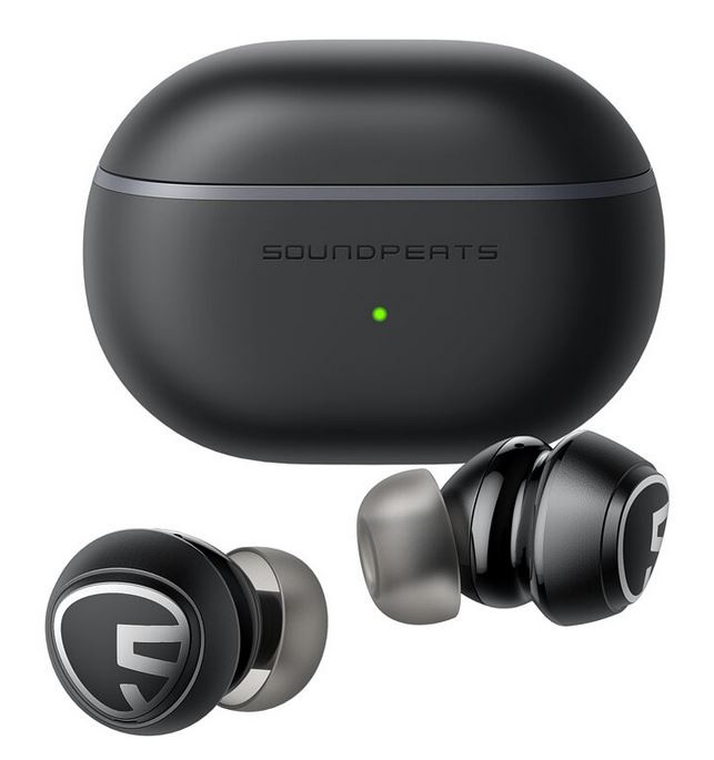 SoundPEATS Mini Pro 超迷你 ANC主動降噪耳機 黑色