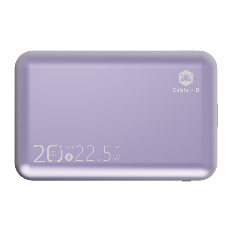 【香港行貨 1年保養】Cable-B SLIM POWER 22.5W PD 移動電源 10000mah/ 20000mah 【香港行貨 1年保養】Cable-B SLIM POWER 22.5W PD 移動電源 10000mah/ 20000mah