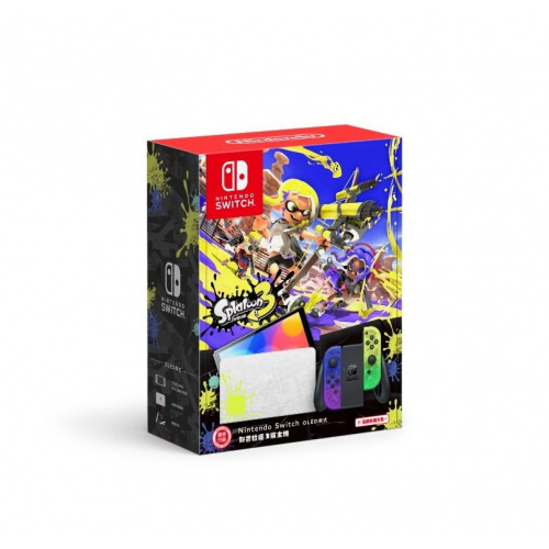 Nintendo Switch OLED Splatoon 3 特別版 遊戲主機 [香港行貨]