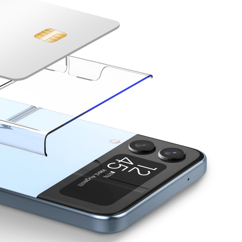 Araree Nukin Flip 4 透明 PC 硬手機殼