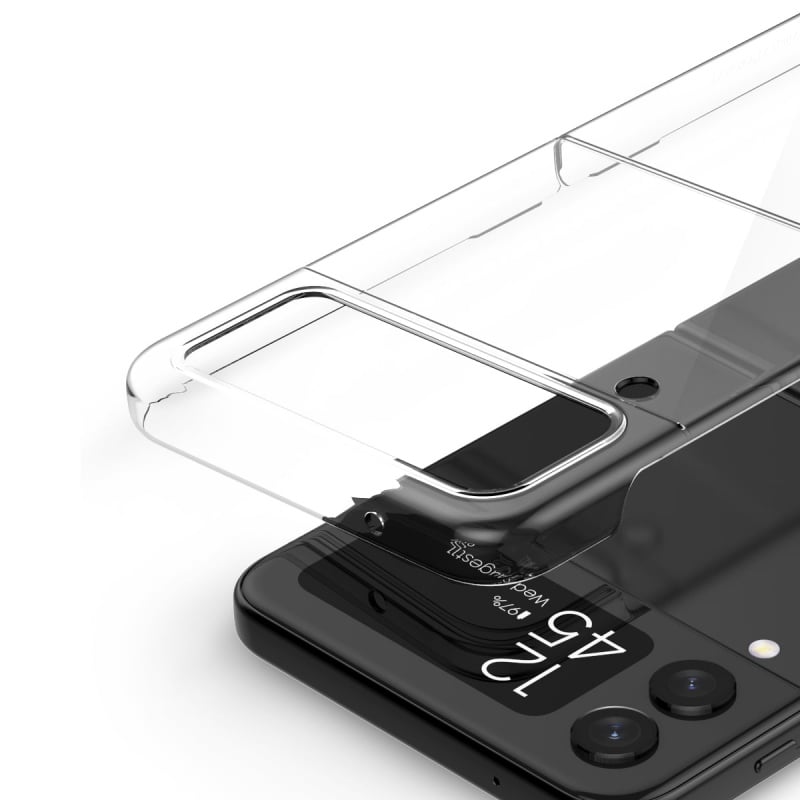 Araree Nukin Flip 4 透明 PC 硬手機殼