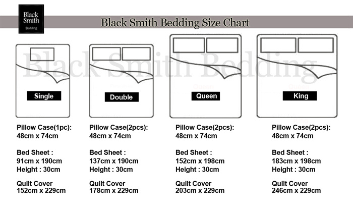 Black Smith 針埃及棉雙面床品套裝 [紫/灰色3124] [4尺寸]