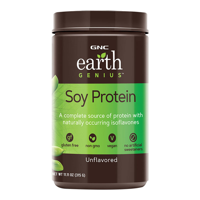美國GNC Earth Genius Soy Protein 大豆蛋白粉 315g