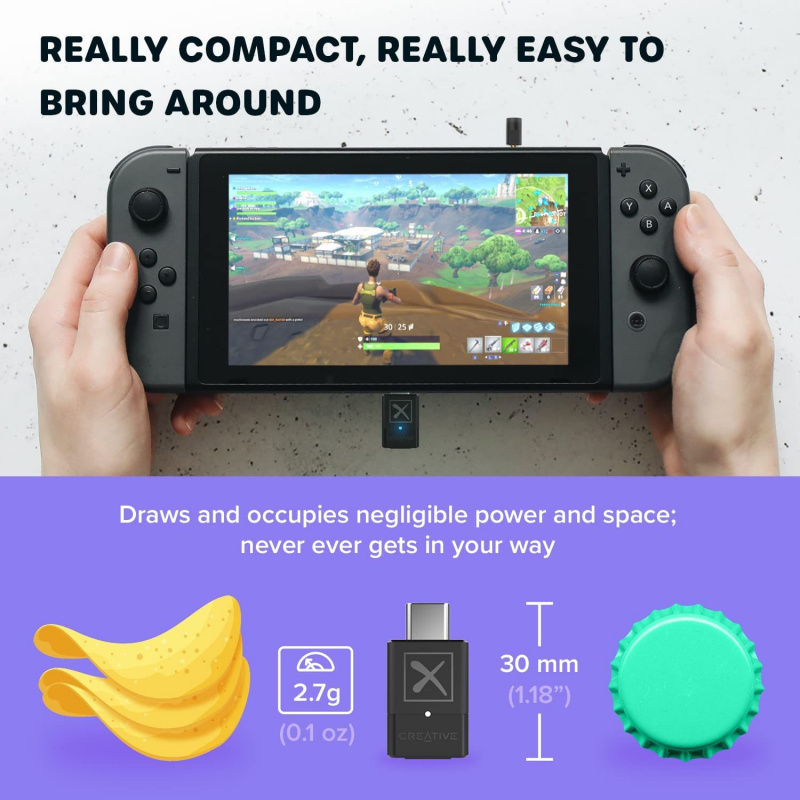 【香港行貨 1年保養】Creative USB-C 藍牙音效傳輸器 BT-W4