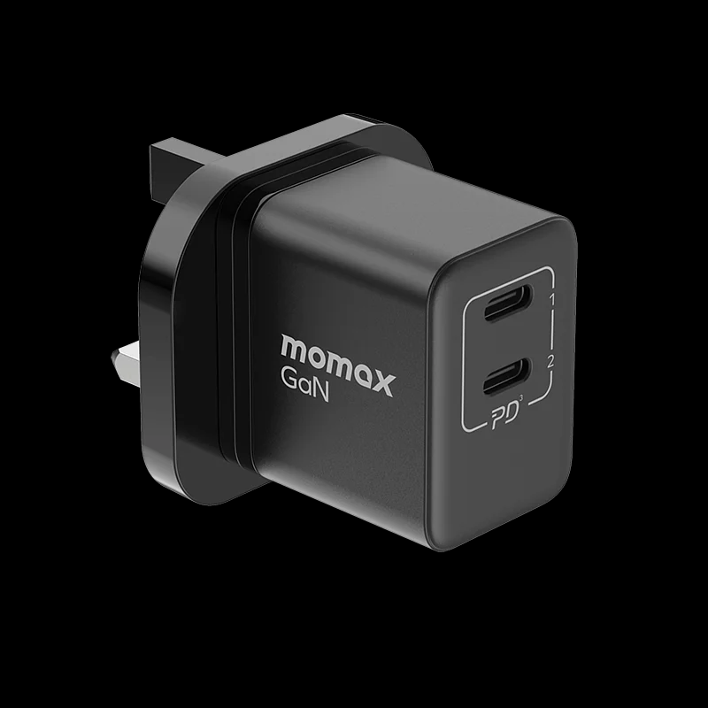 Momax One Plug GaN 35W 雙輸出迷你充電器 UM32