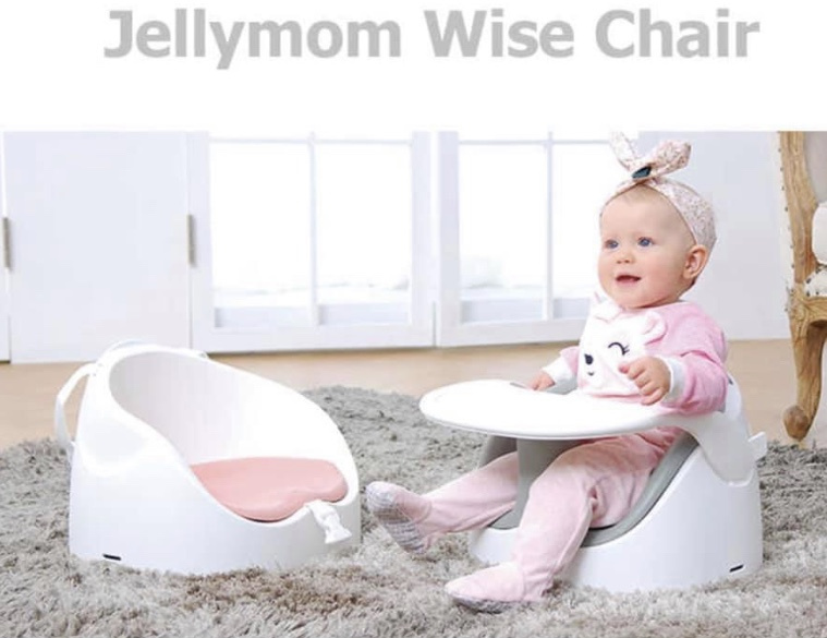 Jellymom Wise Chair 多功能便攜式安全餐椅 (0-5歲)