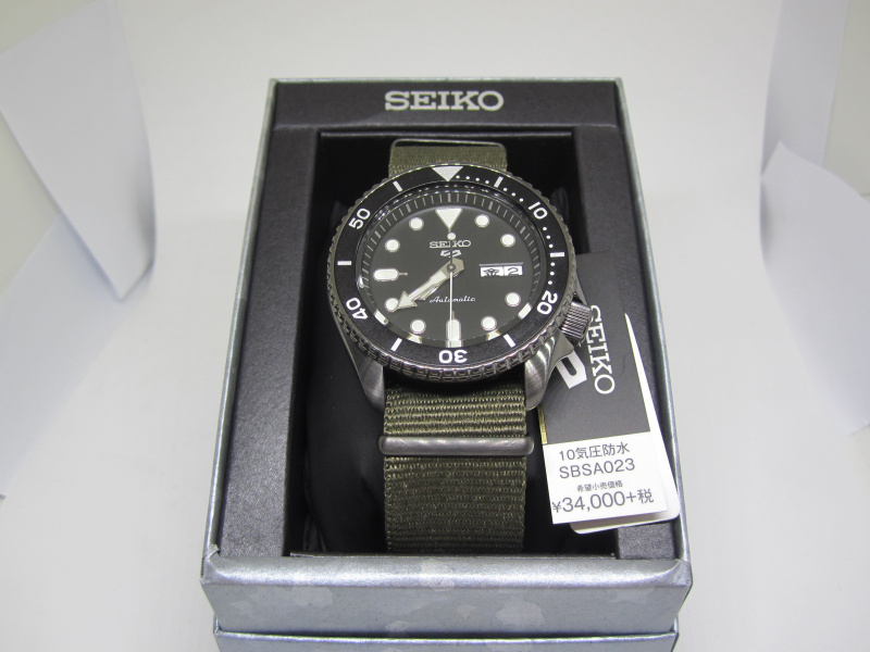 Seiko 5 Sport Automatic Mechanical Watch SBSA023, Seiko 5 Sport 機械手錶 SBSA023