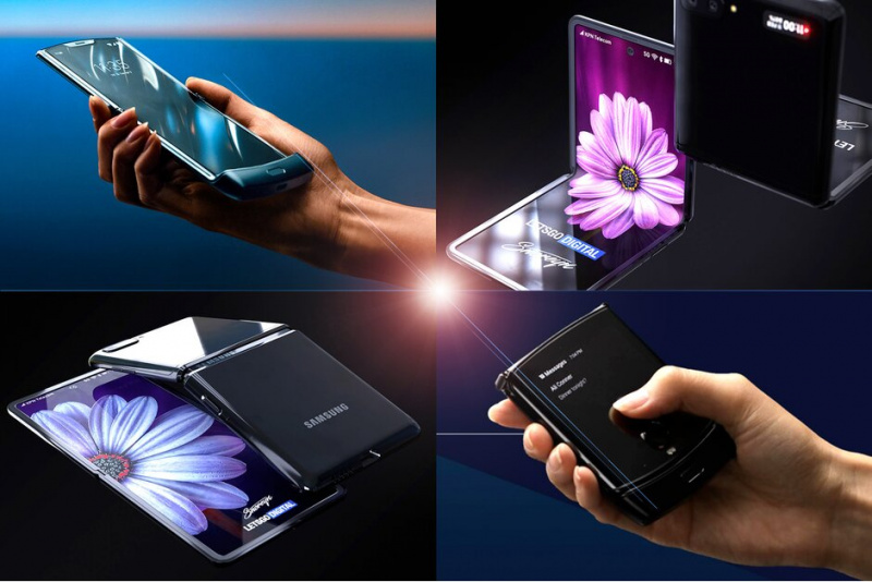 Samsung Galaxy 2020年3月份最新款摺屏手機 Flip Z (現貨紫色/黑色)