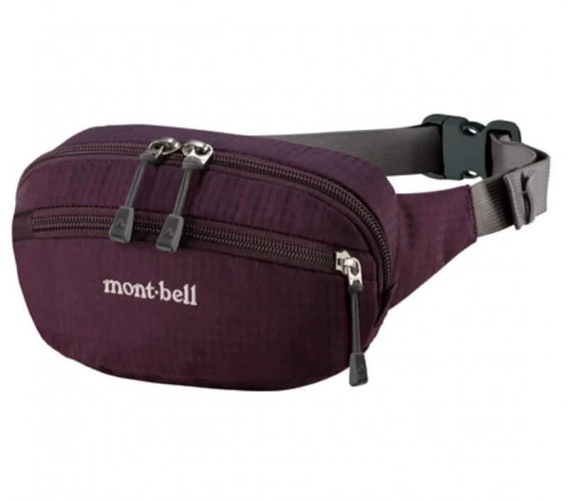 【💥日本直送】mont-bell 貼合身體 易於使用 水平小袋 開口大 腰包 收納袋 五色 S尺寸
