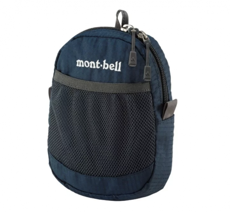 【💥日本直送】mont-bell 4 種方式使用 有一個網袋 存放小物品 腰包 六色 