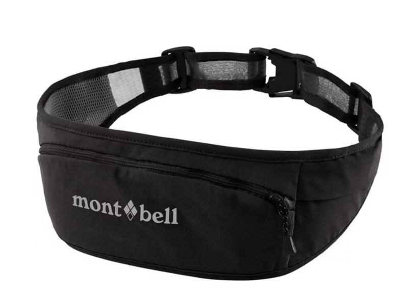 【💥日本直送】mont-bell 透氣網隔 錢包手機收納 適合跑步 腰包 兩色 M尺寸 