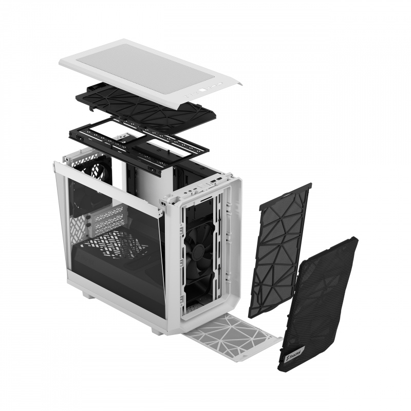 Fractal Design Meshify 2 Nano White TG Clear Tint ( FD-C-MES2N-02 )