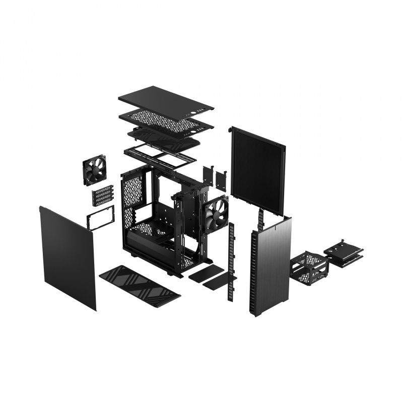 Fractal Design Define 7 Mini Black Solid ( FD-C-DEF7M-01 ) Fractal Design Define 7 Mini Black Solid ( FD-C-DEF7M-01 )