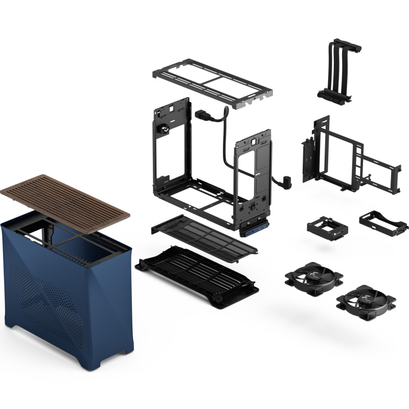 Fractal Design Era 2 ( Silver FD-C-ERA2N-01 / Charcoal Gray FD-C-ERA2N-02 / Midnight Blue FD-C-ERA2N-03 ) Fractal Design Era 2 ( Silver FD-C-ERA2N-01 / Charcoal Gray FD-C-ERA2N-02 / Midnight Blue FD-C-ERA2N-03 )