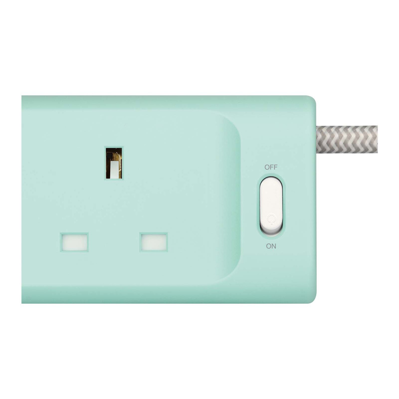 Verbatim 威寶 - 4位AC插座及4 USB-A 充電口拖板 #66685/66686/66687/66688 (安全活門 多色可選 AC Outlets USB-A Ports Power Strip )