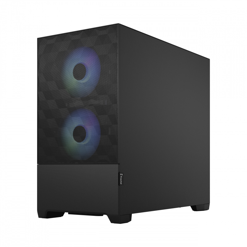Fractal Design Pop Mini Air RGB Black TG Clear Tint ( FD-C-POR1M-06 ) Fractal Design Pop Mini Air RGB Black TG Clear Tint ( FD-C-POR1M-06 )