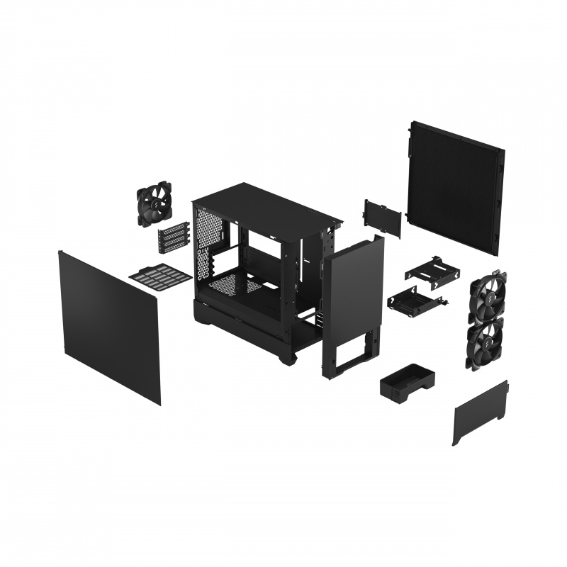 Fractal Design Pop Mini Silent Black Solid ( FD-C-POS1M-01 )