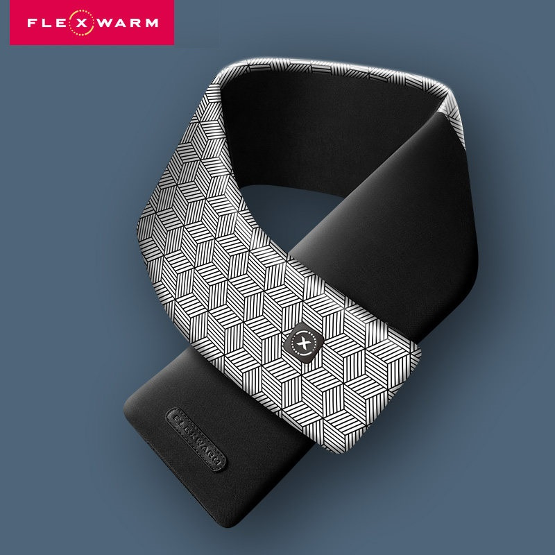 Flexwarm - 智能發熱USB恆溫頸椎保暖圍巾 Free Size [7色]