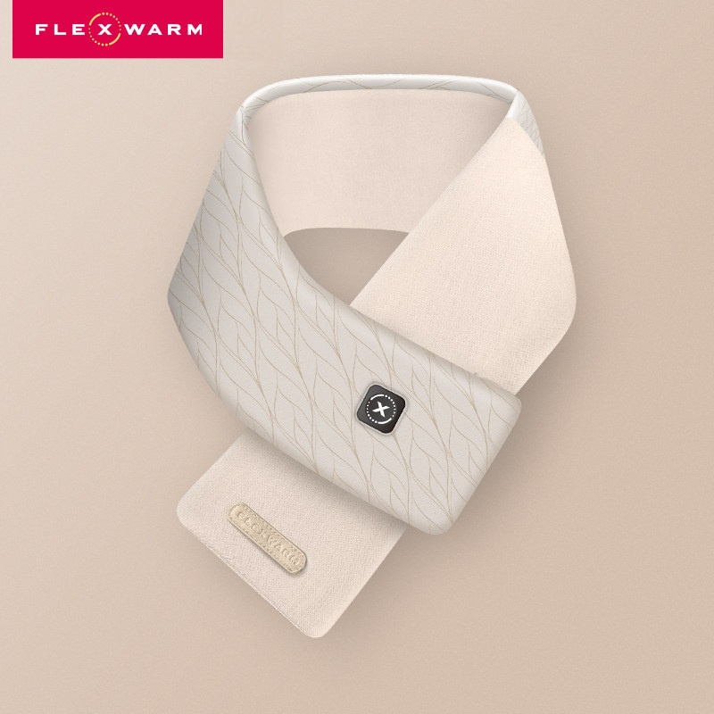 Flexwarm - 智能發熱USB恆溫頸椎保暖圍巾 Free Size [7色]