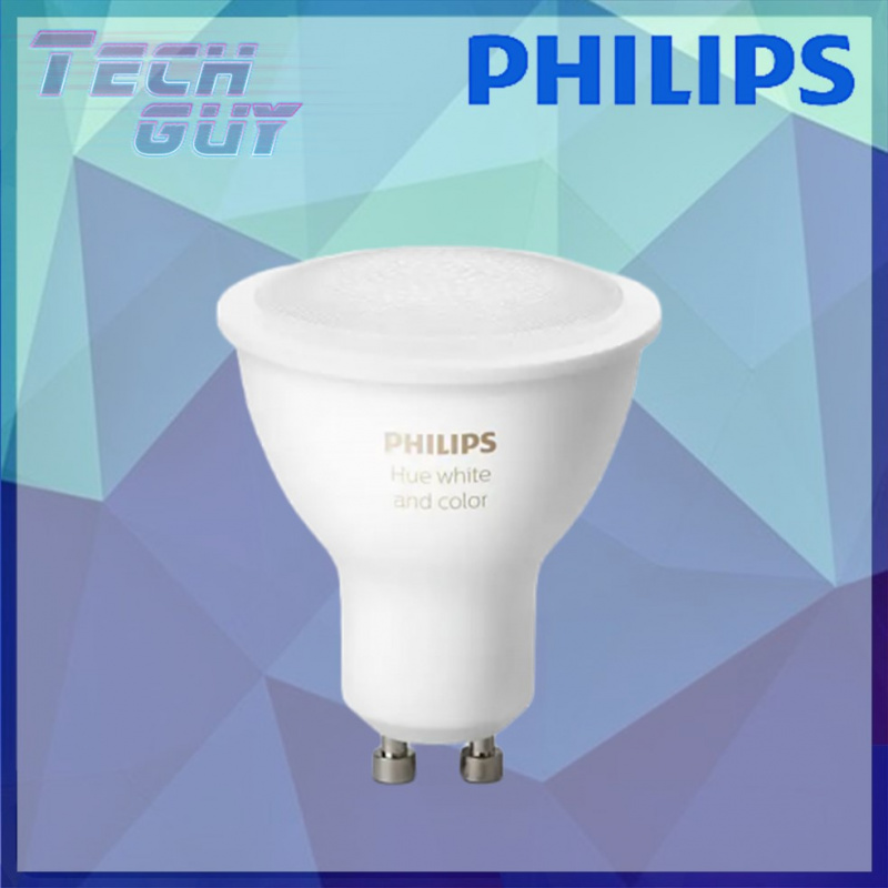 Philips【Hue 5.7W】GU10 藍芽&WiFi智能燈泡 (白光+彩光)