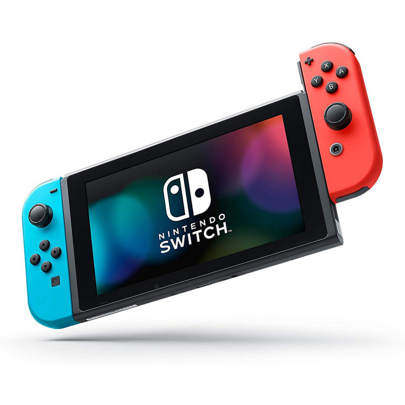 Nintendo - 【主機套裝】Nintendo Switch 電池持續時間加長 switch game 型號 HAC-001-藍紅（平行進口）