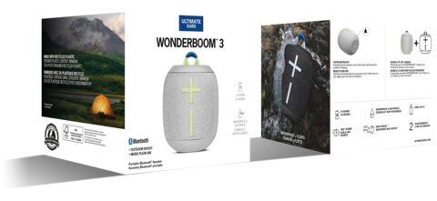 Ultimate Ears WONDERBOOM 3 迷你便攜藍牙音箱 [4色]