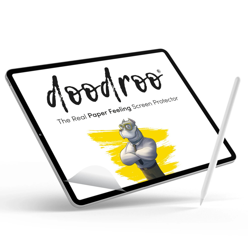 義大利 doodroo 類紙膜保護貼(For iPad)