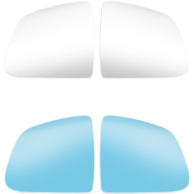 Tparts- Model 3 Y 後視鏡大視野大曲率1000R放眩藍鏡白鏡片配件
