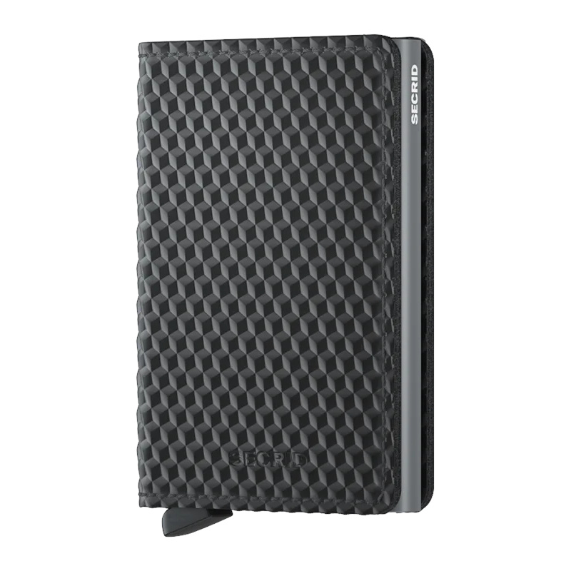 荷蘭 SECRID RFID 智能防盜真皮銀包 - CUBIC