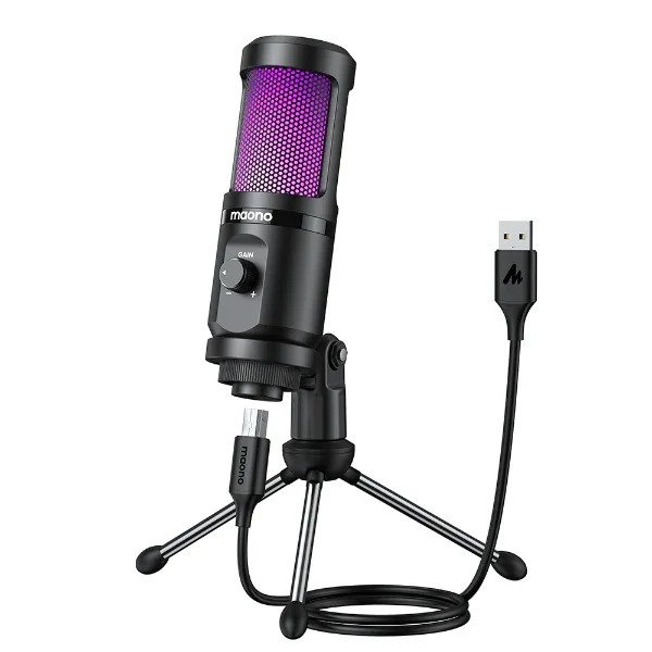 【香港行貨 1年保養】MAONO AU-PM461TR RGB USB Gaming Microphone 【香港行貨 1年保養】MAONO AU-PM461TR RGB USB Gaming Microphone