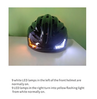 AOE - 體感智能LED打燈單車頭盔