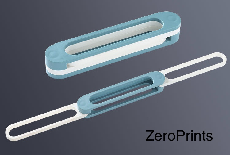 ZeroPrints 創意1變3多用途折疊伸縮（免打孔上牆）置物架