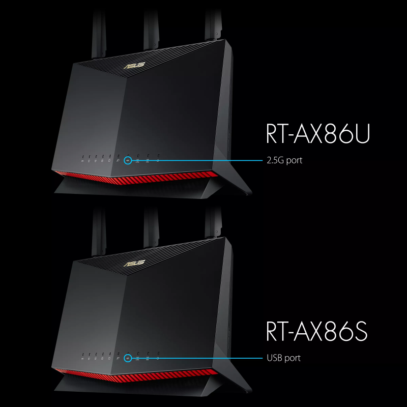 ASUS【RT-AX86U AX5700】Dual Band WiFi 6 電競路由器