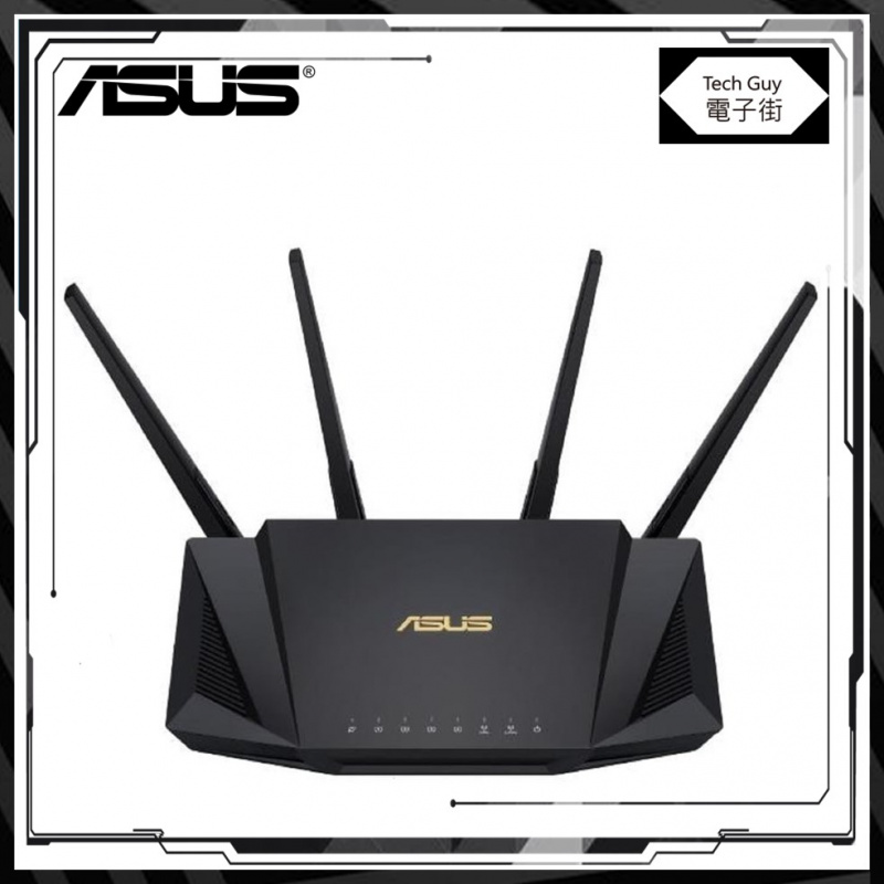 ASUS【RT-AX3000 V2】 AX3000 WiFi 6 路由器