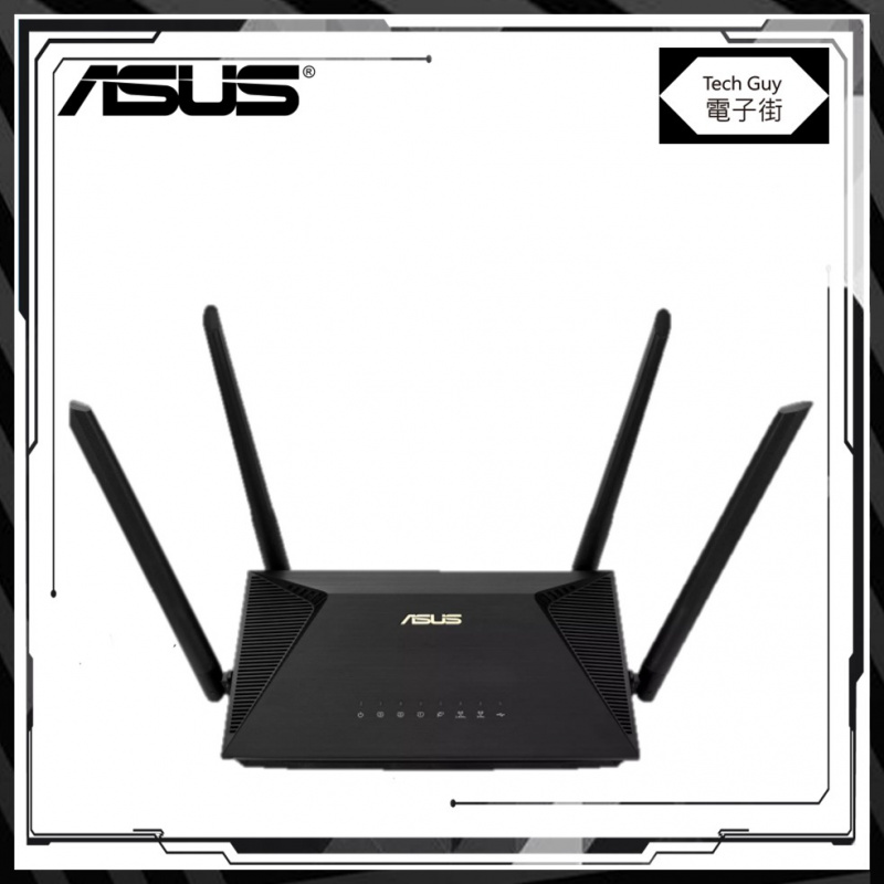 ASUS【RT-AX53U AX1800】Dual Band WiFi 6 路由器
