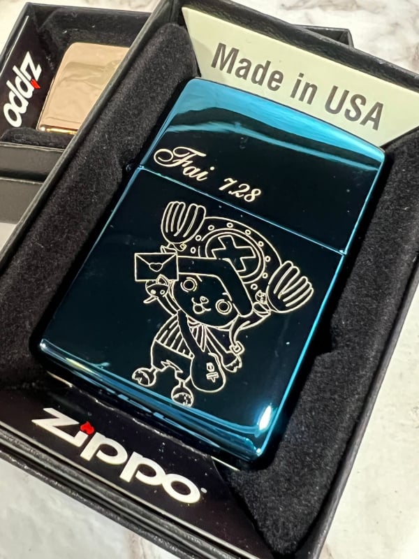 Zippo刻字火機(光面)