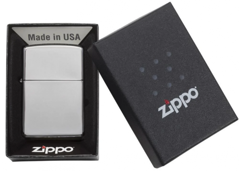 Zippo刻字火機(光面)