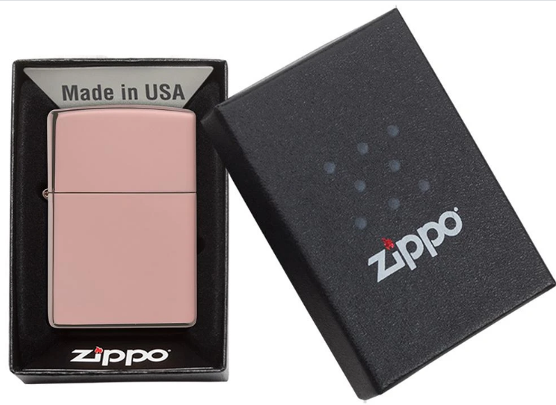 Zippo刻字火機(光面)