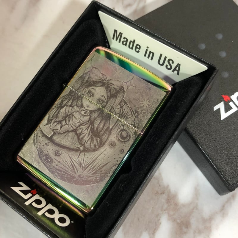 Zippo刻字火機(光面)